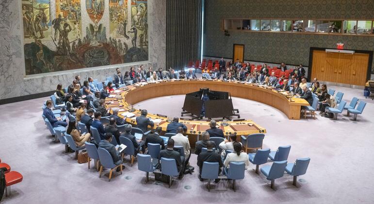 Заседание Совета Безопасности.